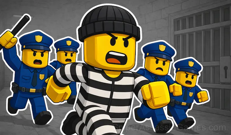 Play Prison Architect: Cage Break Tycoon