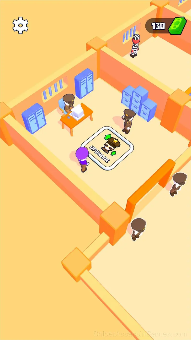 Prison Architect: Cage Break Tycoon gameplay screenshot 4