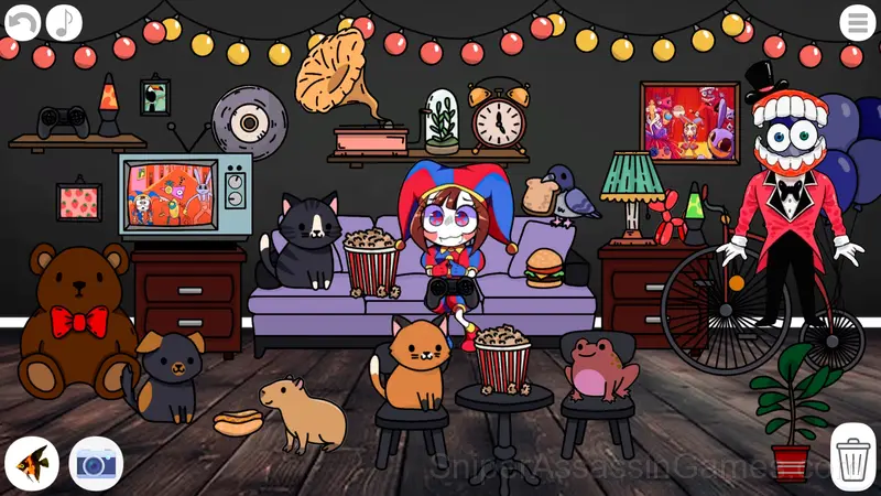 Create your own room in the Digital Circus gameplay screenshot 1