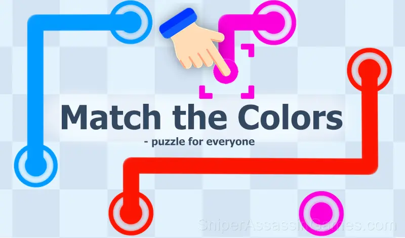 Play Match the Colors - puzzle for everyone