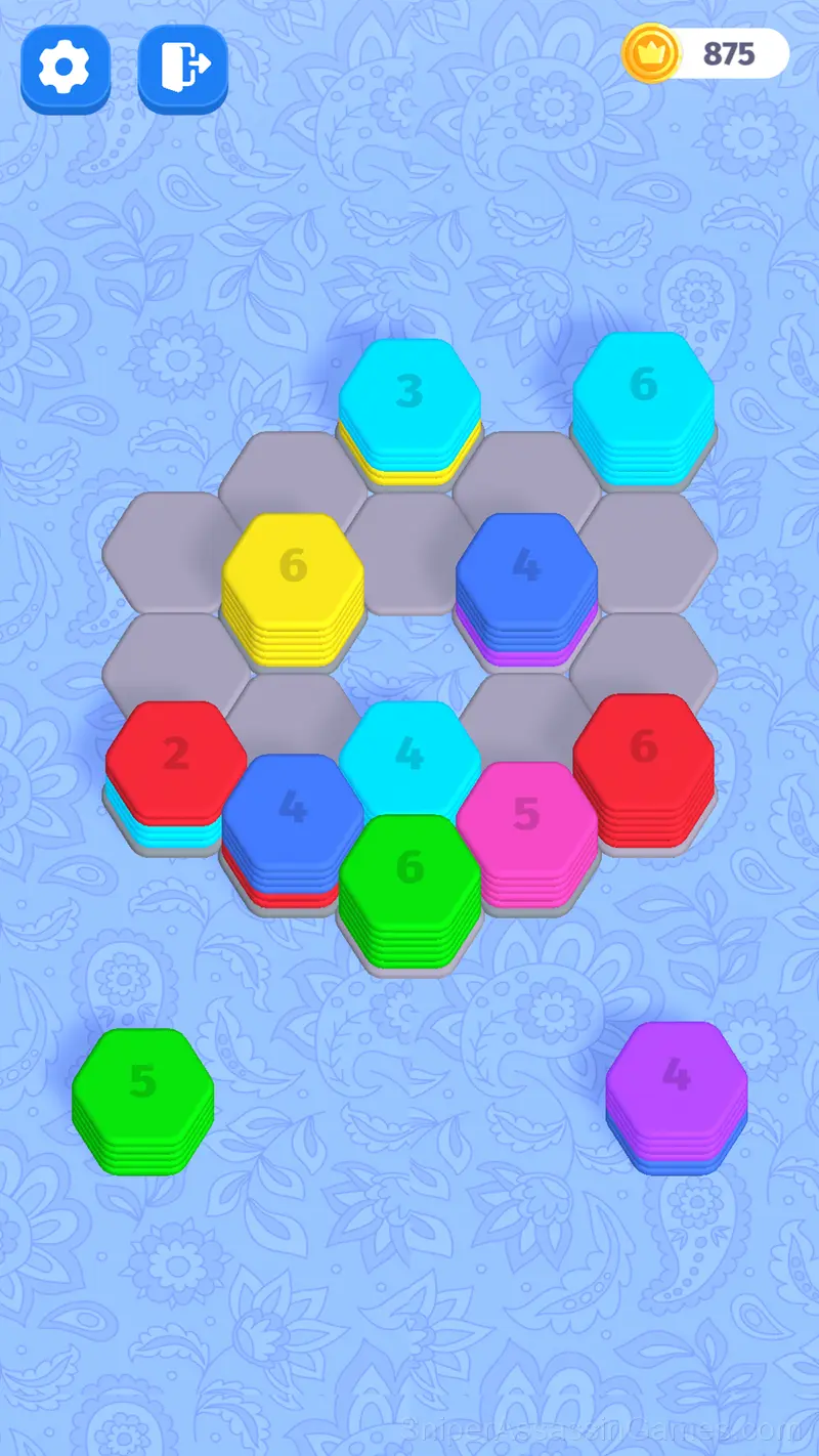 Hexa Master gameplay screenshot 4