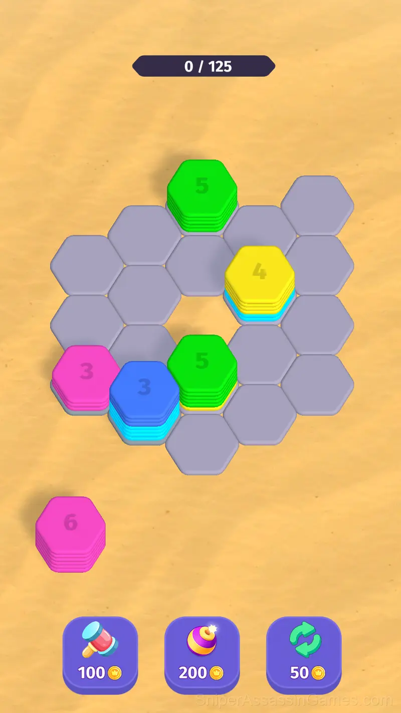 Hexa Master gameplay screenshot 5