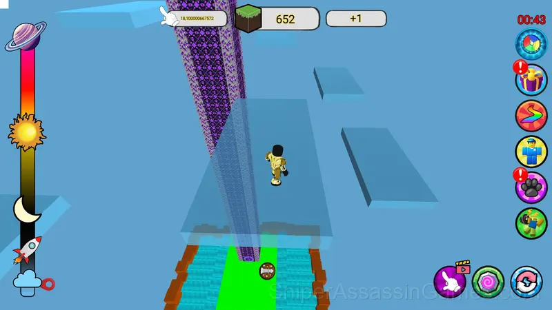 Robbie: +1 Block Every Second gameplay screenshot 5