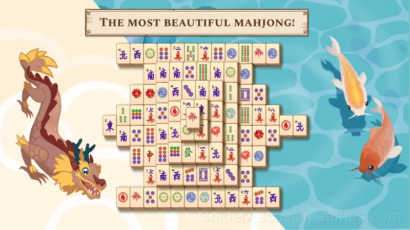 Mahjong Zen Garden gameplay screenshot 1