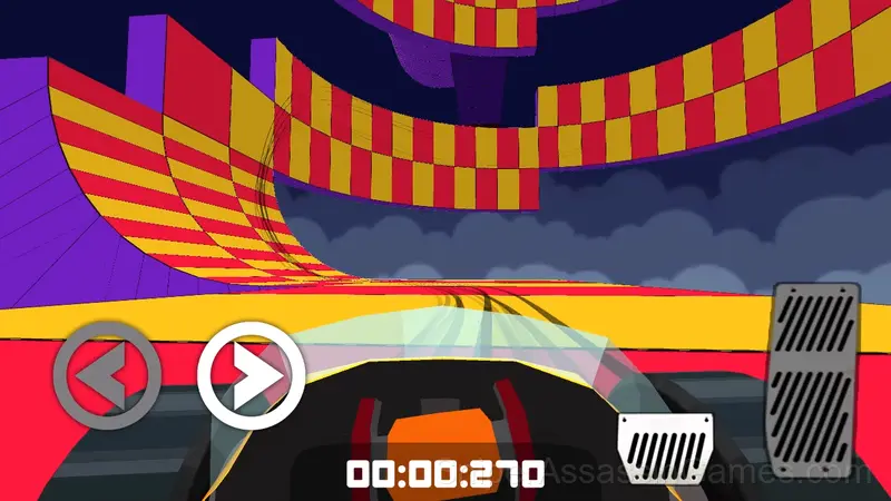 Crazy Cars Drift & Parkour gameplay screenshot 2