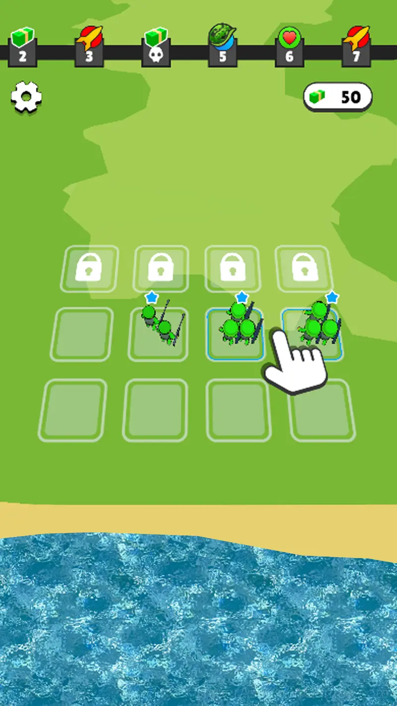 Merge Troops gameplay screenshot 2