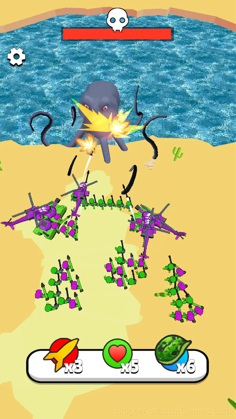 Merge Troops gameplay screenshot 5