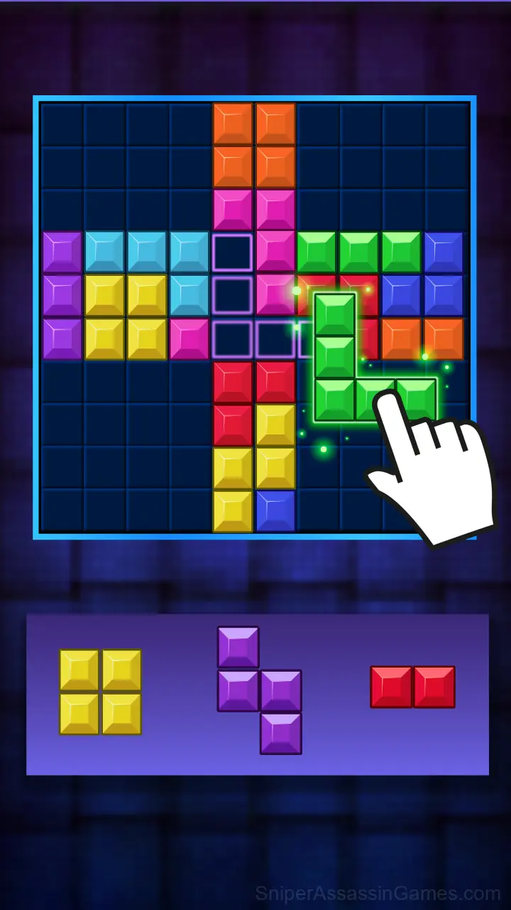 Block Puzzle - Blast Master gameplay screenshot 1