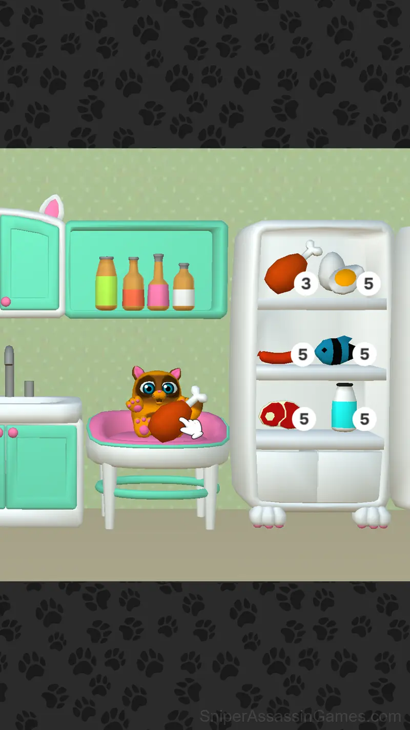 Cat house. My dear friend kitten. gameplay screenshot 3