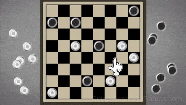 Russian Checkers vs. computer gameplay screenshot 3