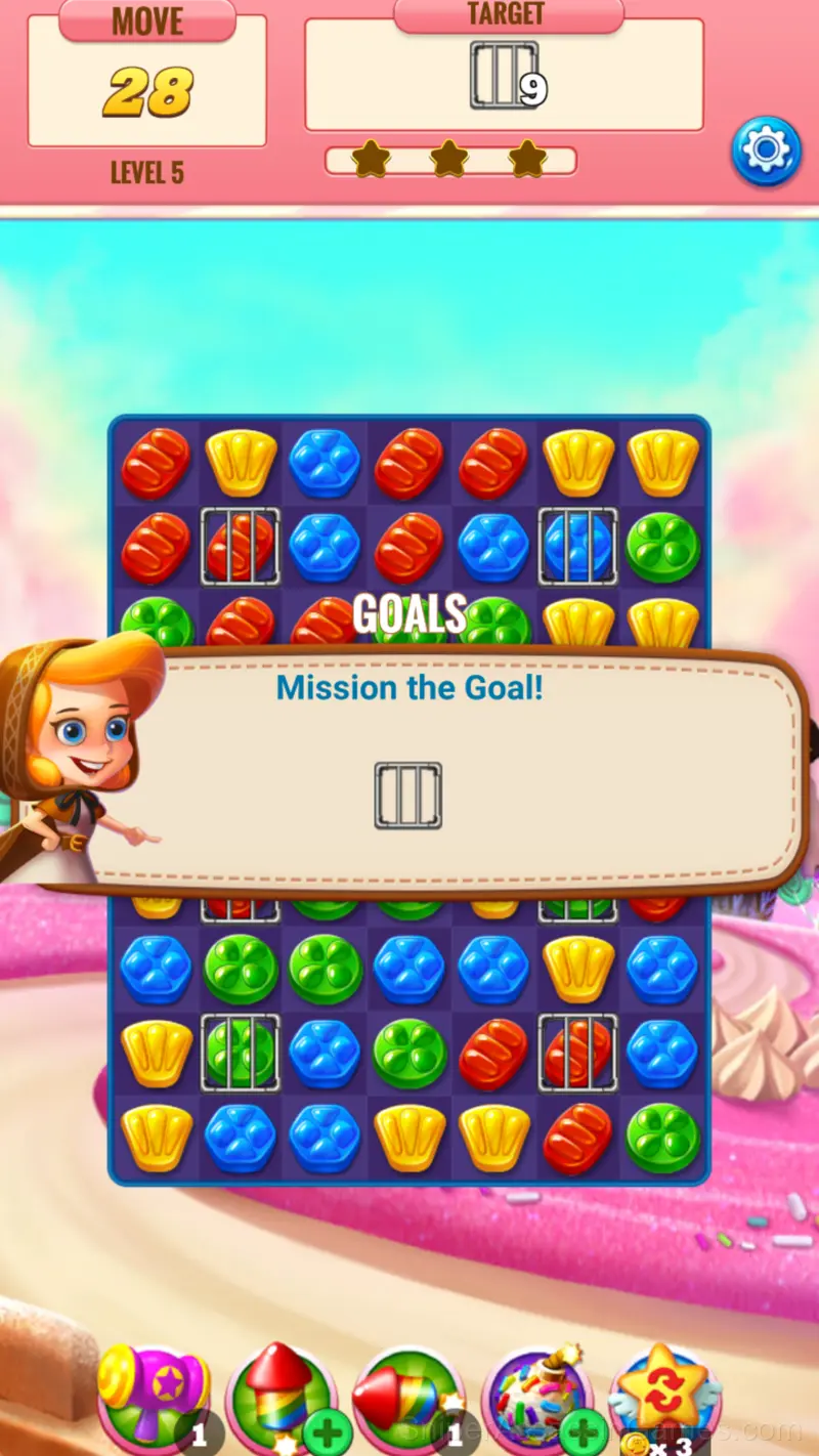 Candy Match 3 Crush gameplay screenshot 2