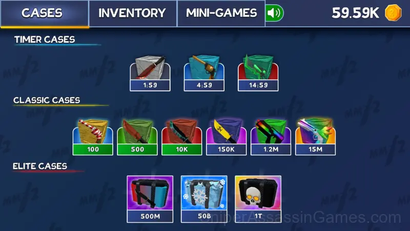 MM2: Case Simulator 2 gameplay screenshot 1