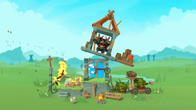 War Machine: Destructive Siege gameplay screenshot 1