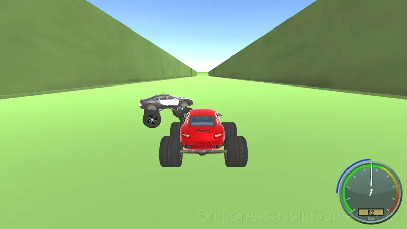 Omega Nuggets VS Bandits: Monster Truck gameplay screenshot 4