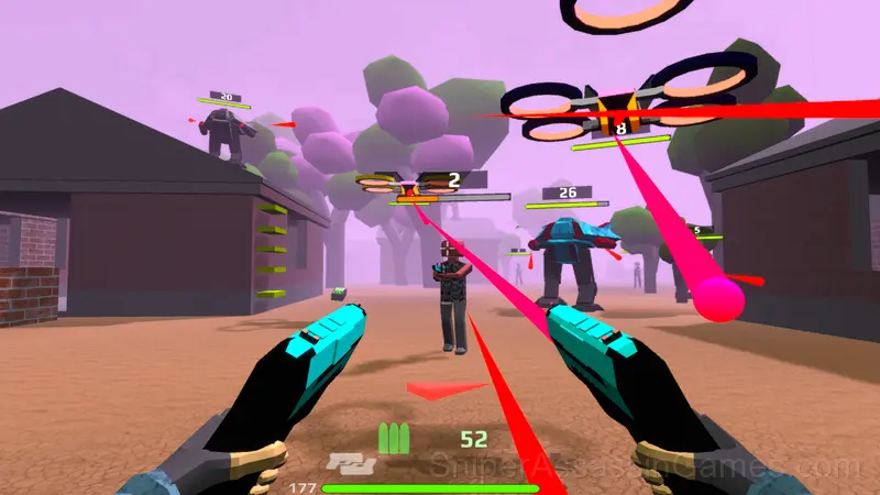 Straight ahead gameplay screenshot 1