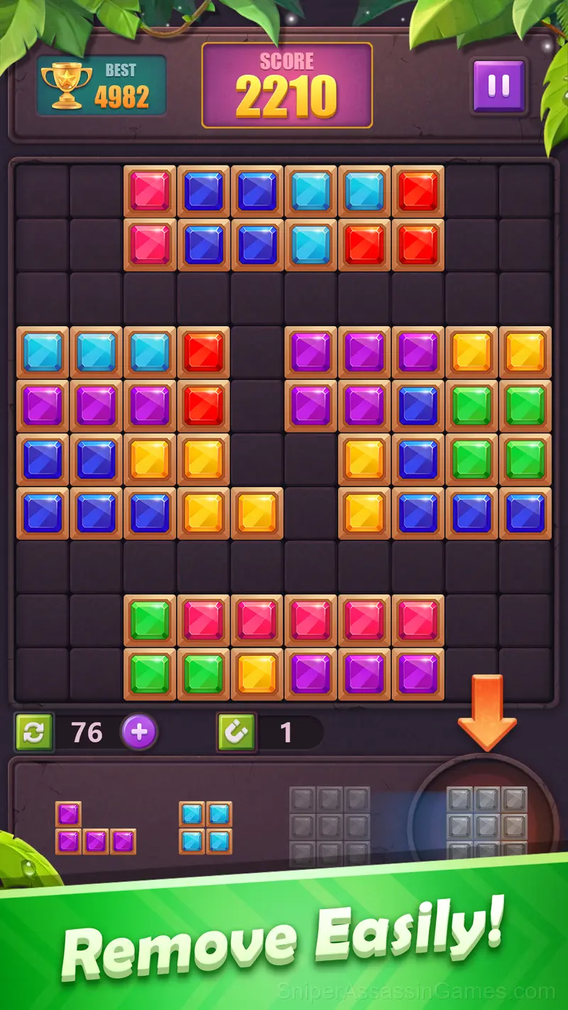Block Puzzle Gem gameplay screenshot 3
