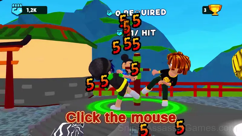 Karate Master: Robby gameplay screenshot 1