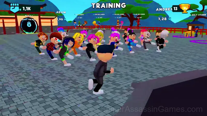 Karate Master: Robby gameplay screenshot 2