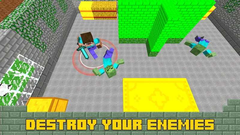 Noob: Hide or Run! gameplay screenshot 2