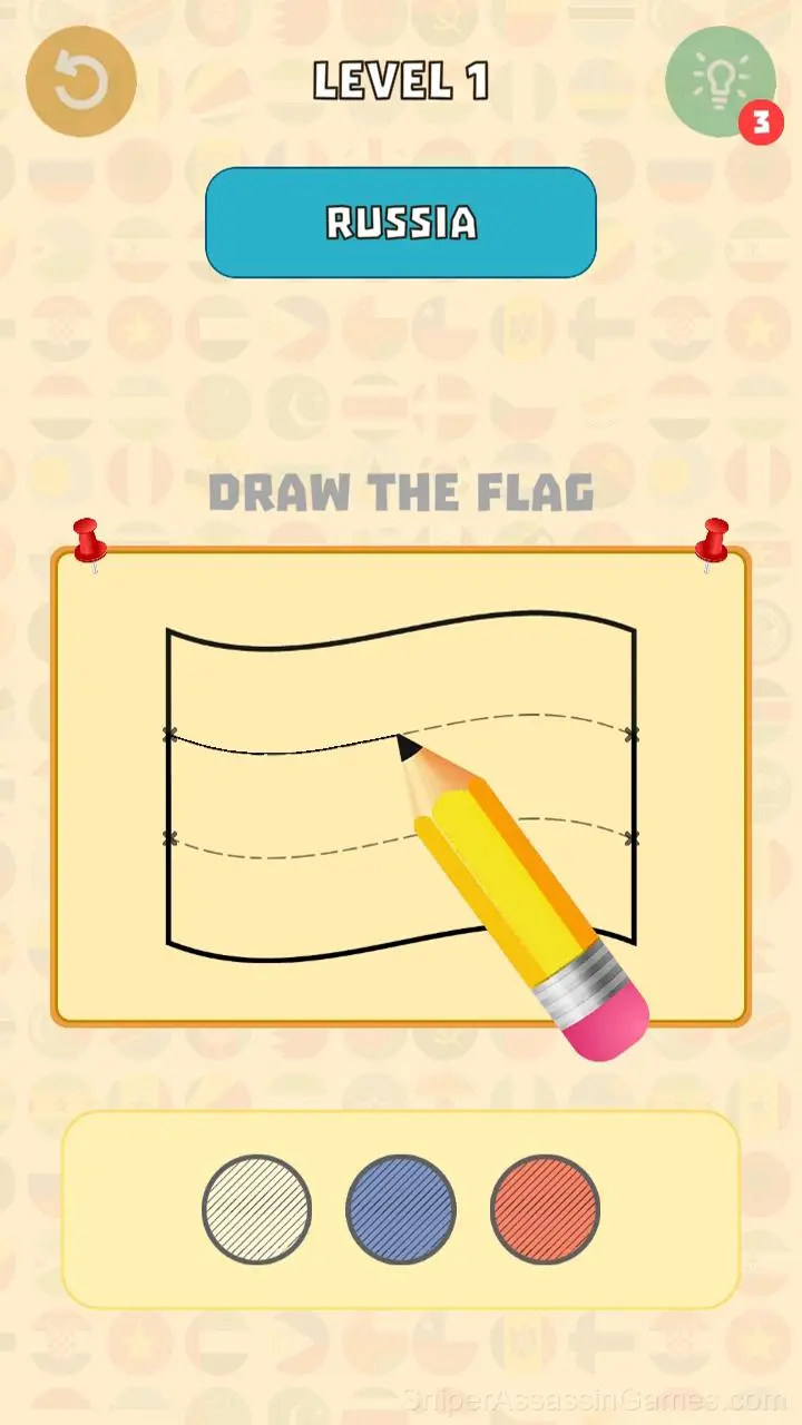 Painting Flag gameplay screenshot 1