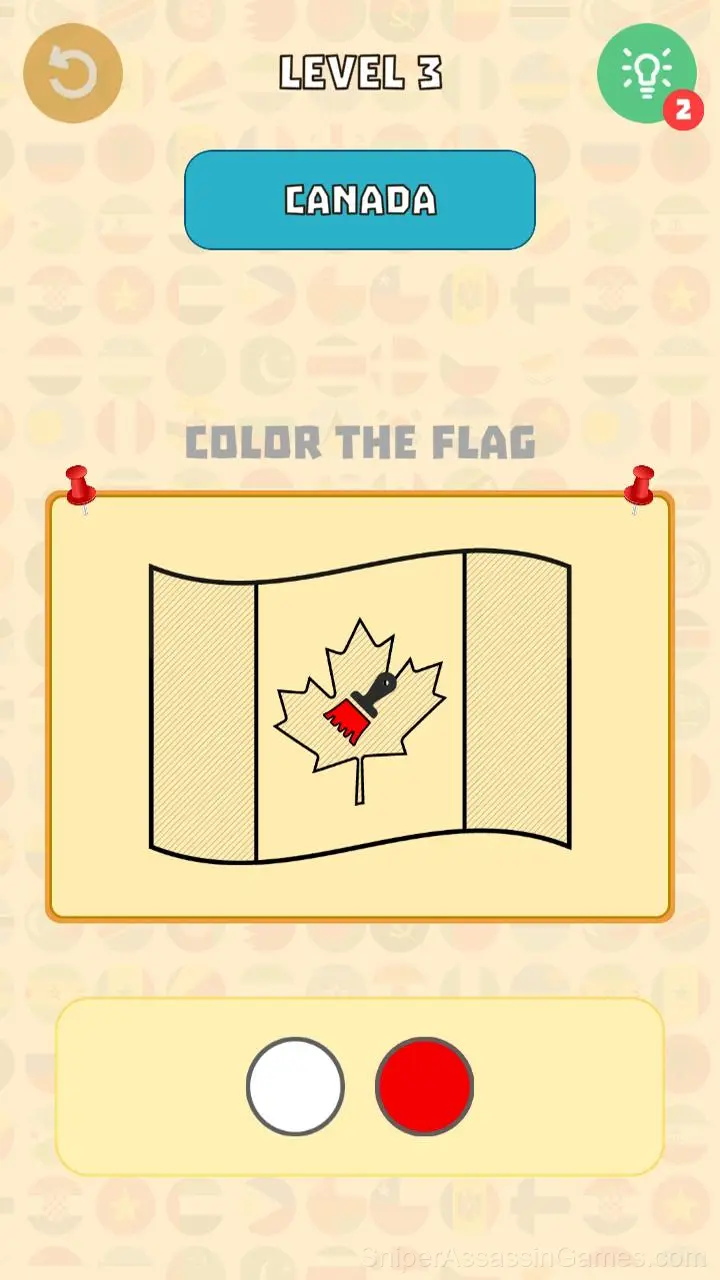 Painting Flag gameplay screenshot 2