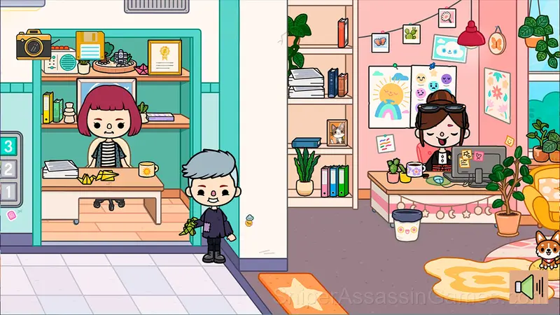 Toca World High School gameplay screenshot 1