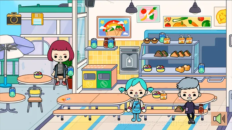 Toca World High School gameplay screenshot 2
