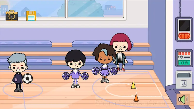 Toca World High School gameplay screenshot 4