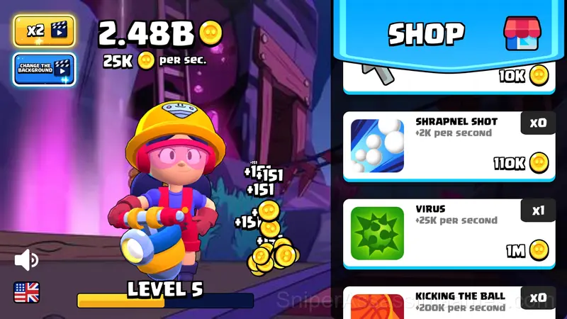 Brawl Clicker - Evolution gameplay screenshot 1