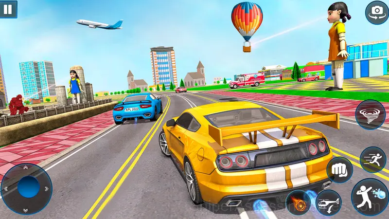 Robot and Car: Transformers Shooter gameplay screenshot 4