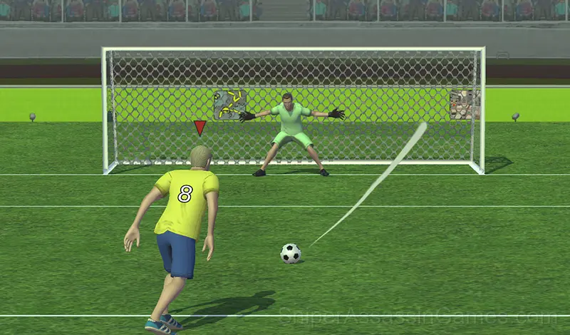 Play Soccer: penalty shootout