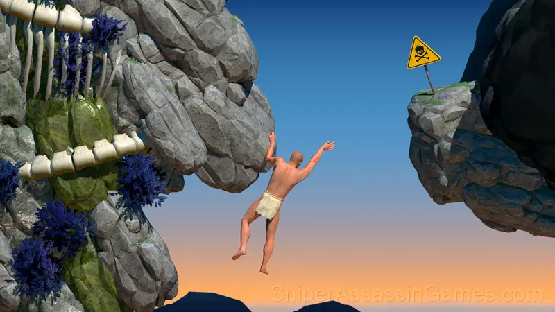 A Difficult Game About Climbing gameplay screenshot 1
