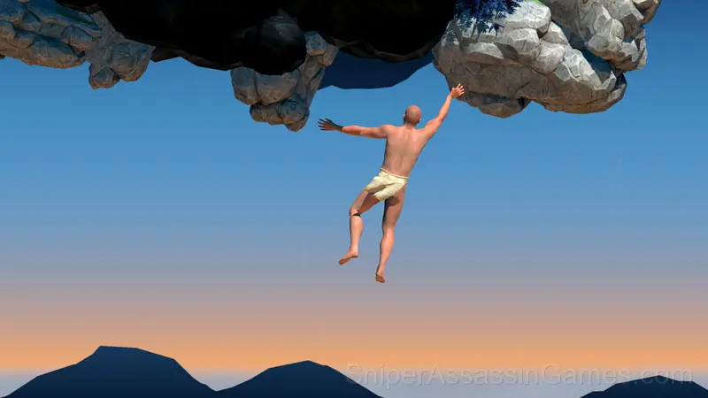 A Difficult Game About Climbing gameplay screenshot 2