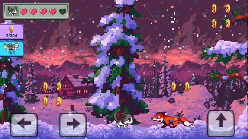 Cute cat's adventures gameplay screenshot 2