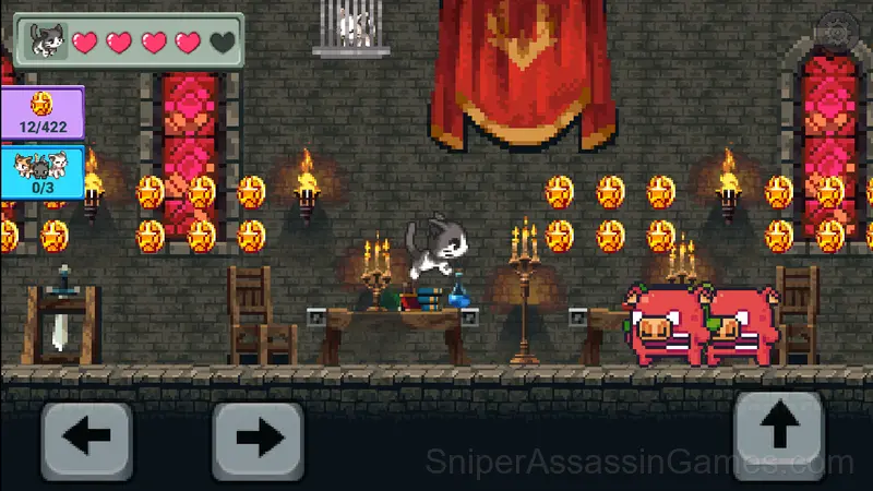 Cute cat's adventures gameplay screenshot 3