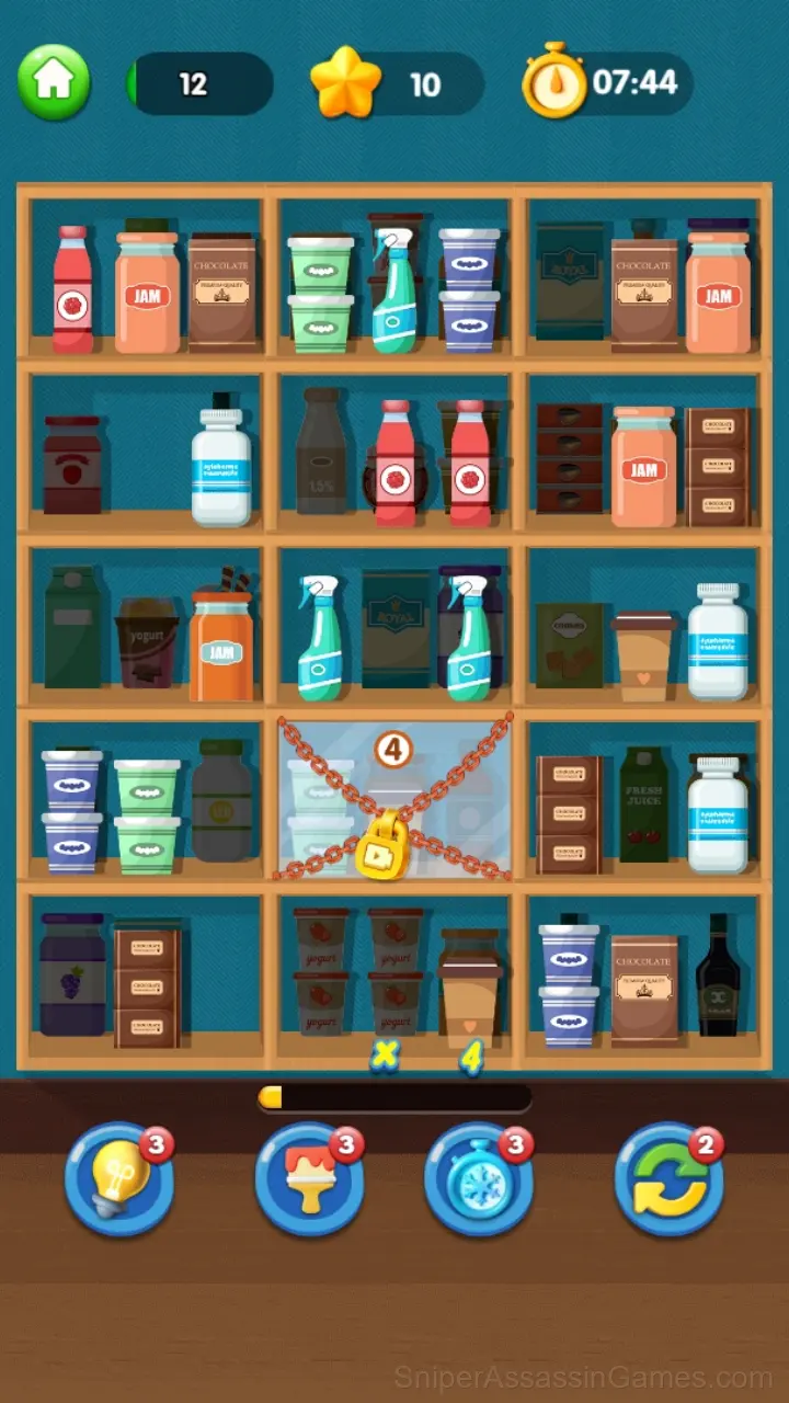 Triple Goods Sort gameplay screenshot 1