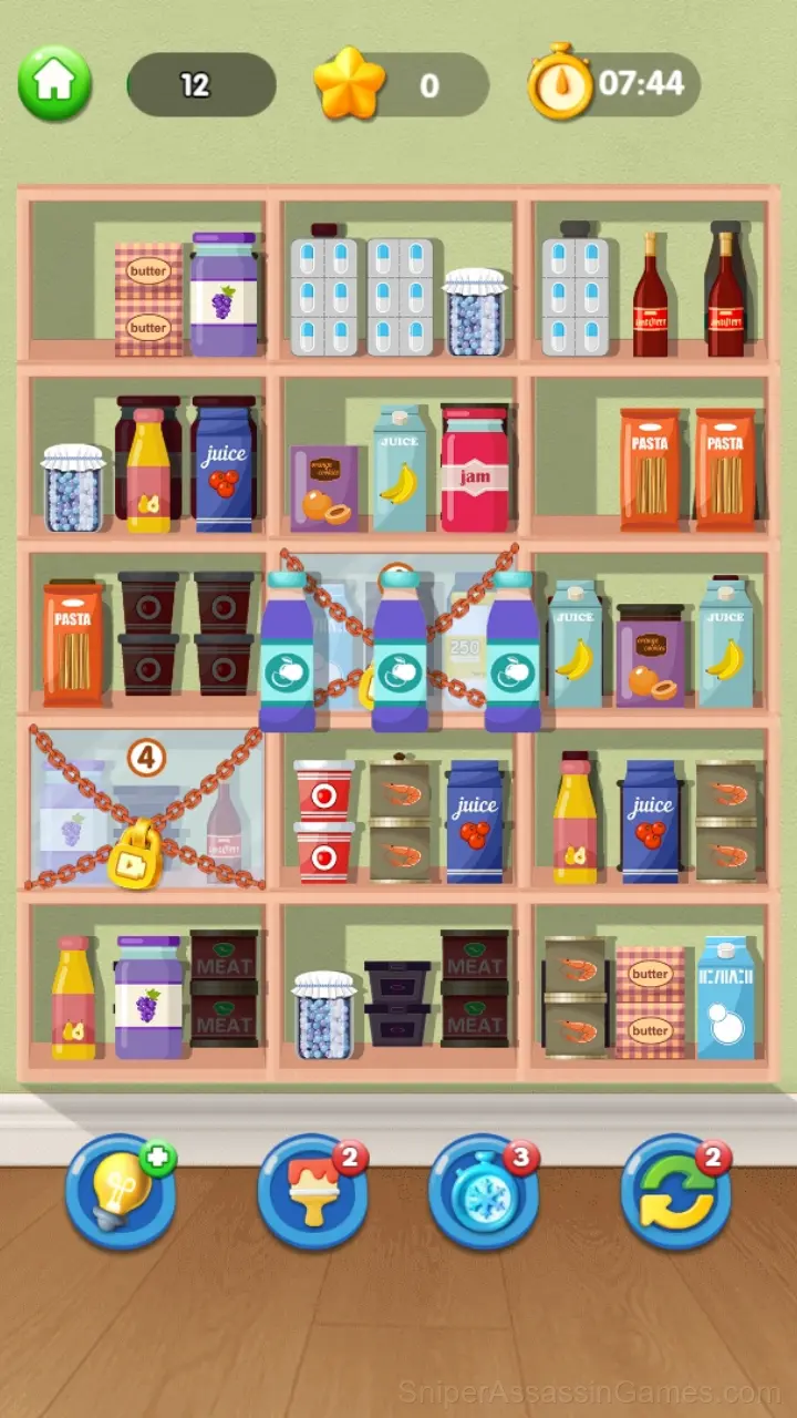 Triple Goods Sort gameplay screenshot 2