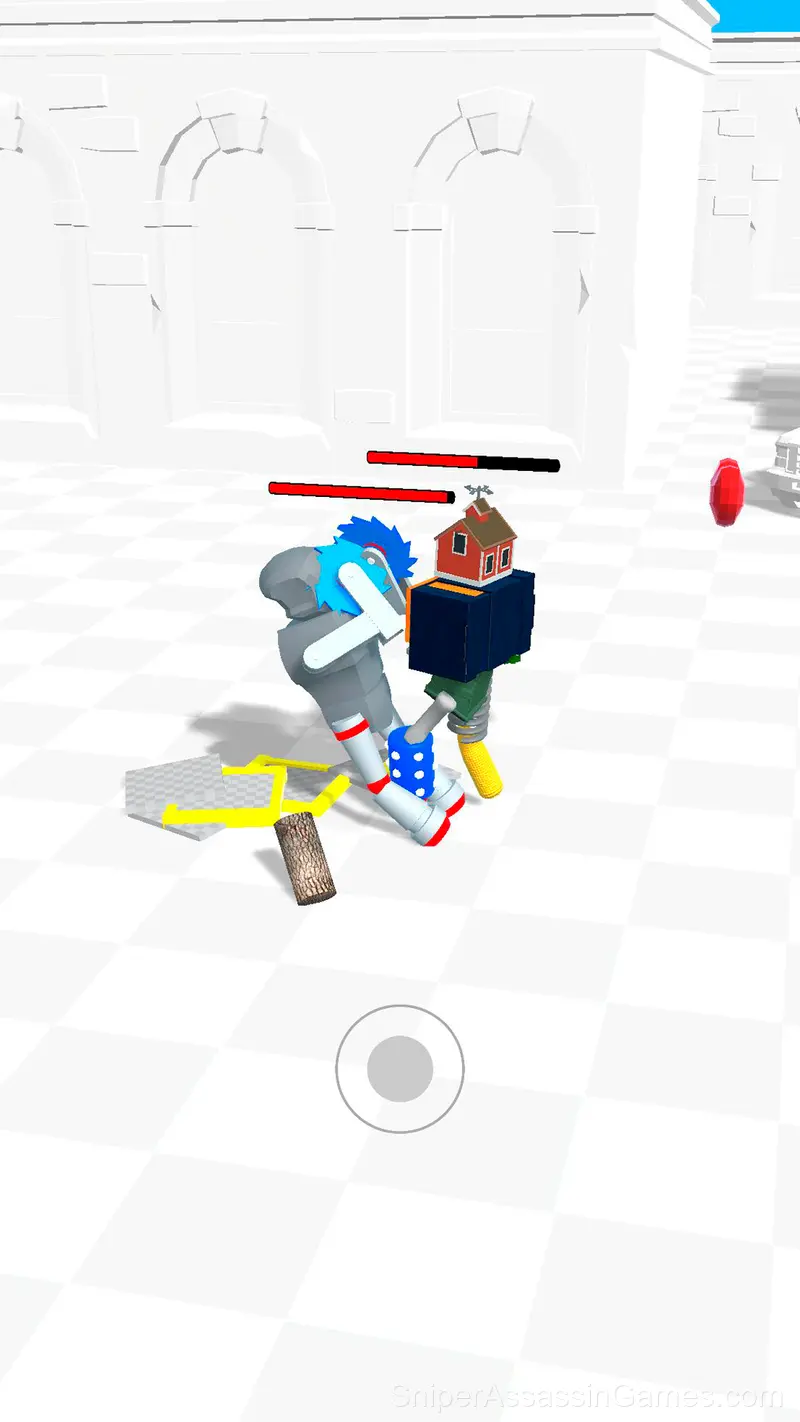 Ragdoll Robot Master gameplay screenshot 1