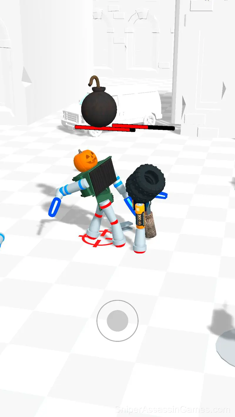 Ragdoll Robot Master gameplay screenshot 6