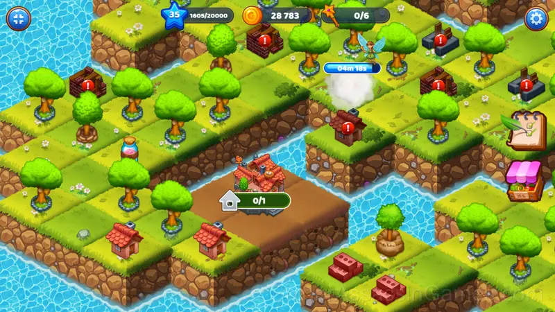 Merge World gameplay screenshot 1