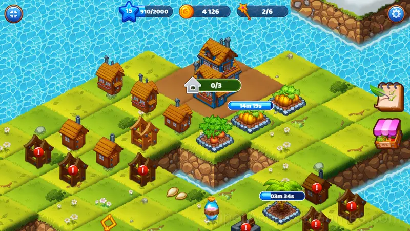 Merge World gameplay screenshot 2