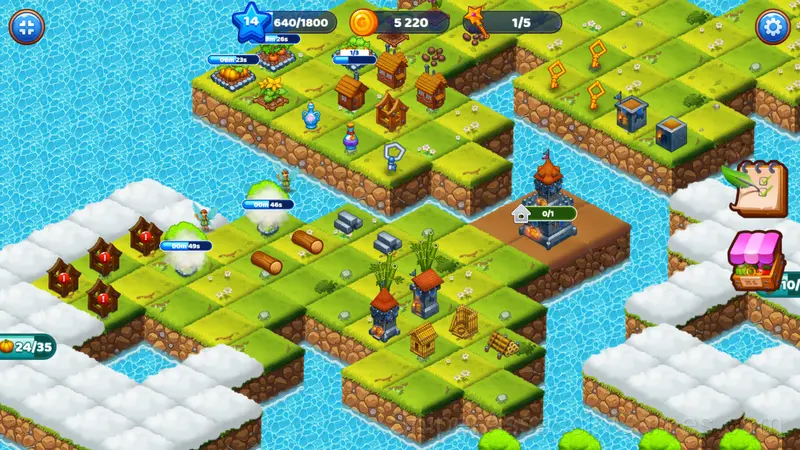 Merge World gameplay screenshot 4