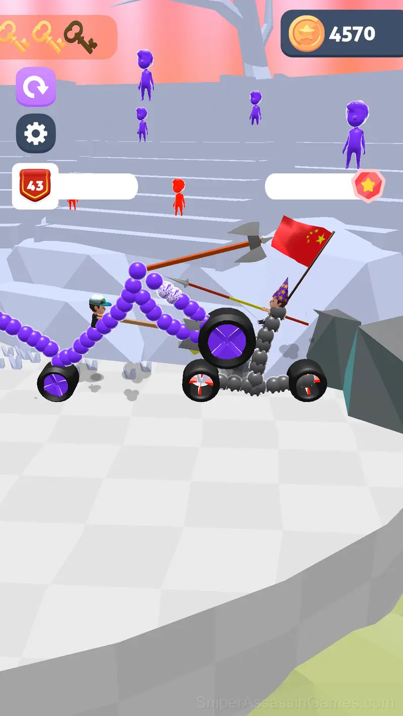 Draw and Fight: War Machines! gameplay screenshot 1