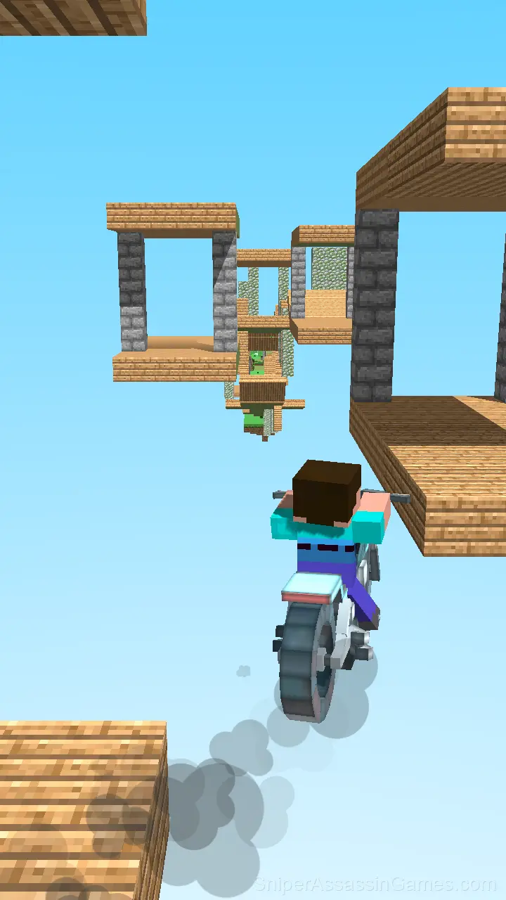Crazy Motorcycle gameplay screenshot 2
