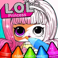 LOL Princess ASMR Color book