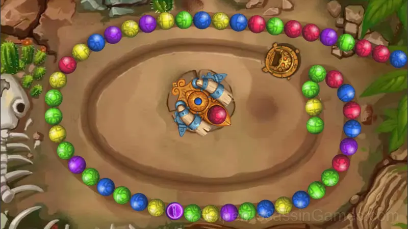 Zuma Deluxe gameplay screenshot 2