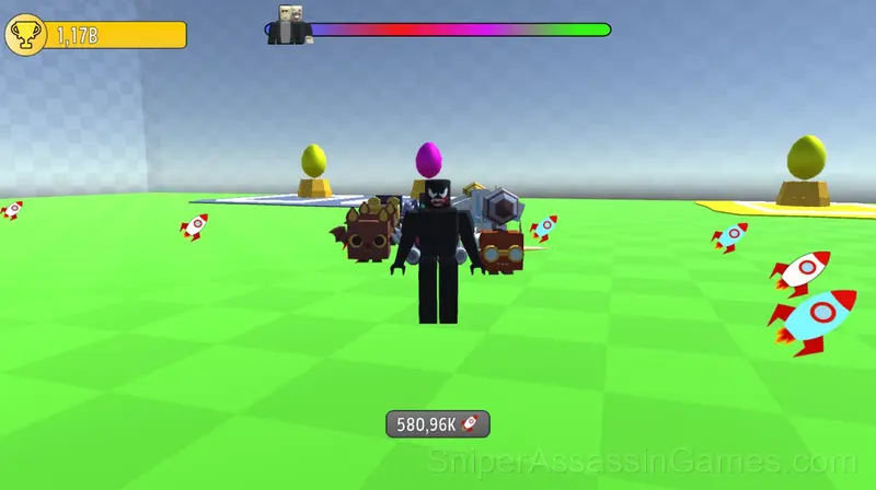Obby: Flying race! gameplay screenshot 5