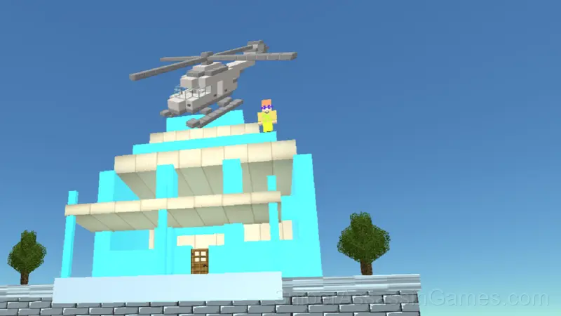 Noob escape from the Millionaire's prison gameplay screenshot 1