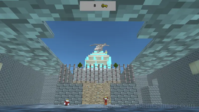 Noob escape from the Millionaire's prison gameplay screenshot 4