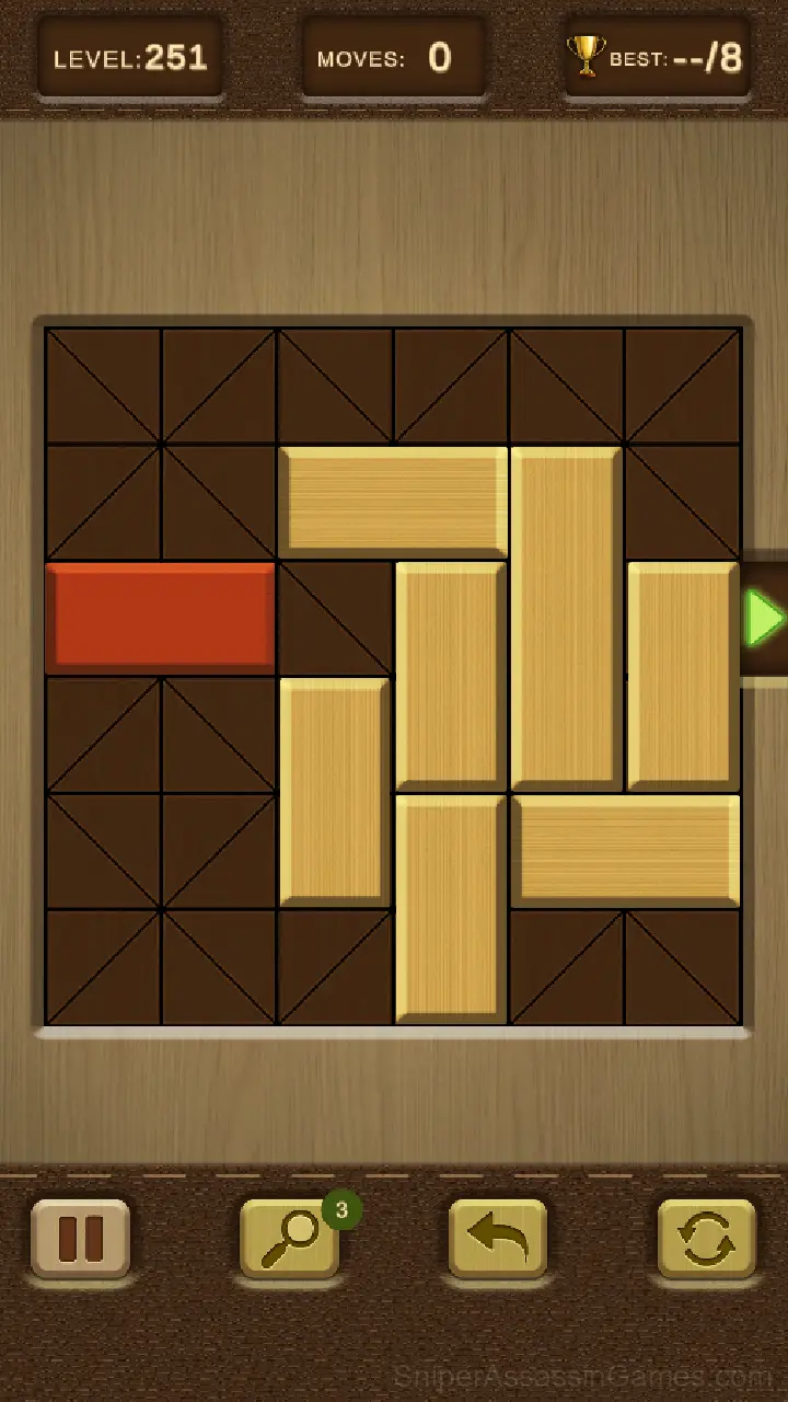 Unblock Wood Puzzle gameplay screenshot 1
